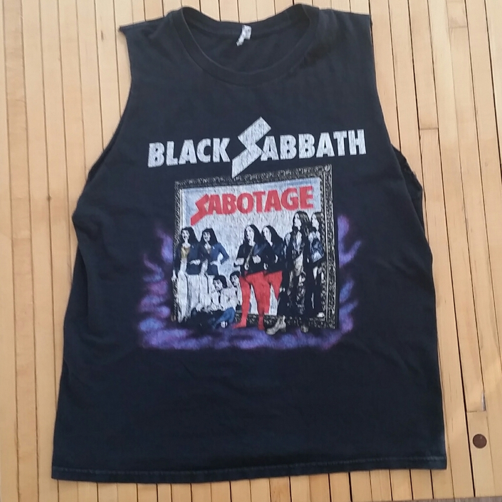 Black Sabbath Sabotage shirt
